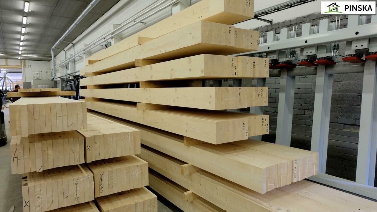 Glulam Glue Laminated Beams Columns Mass Timber Kalesnikoff